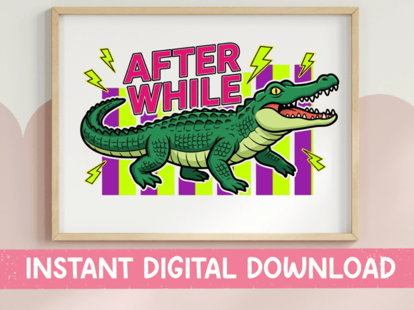 After While Alligator SVG PNG Review