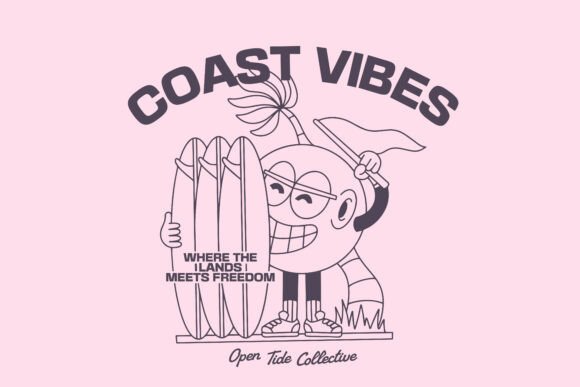 Coast Vibes Retro Summer Surfing Tee Review for Real Projects