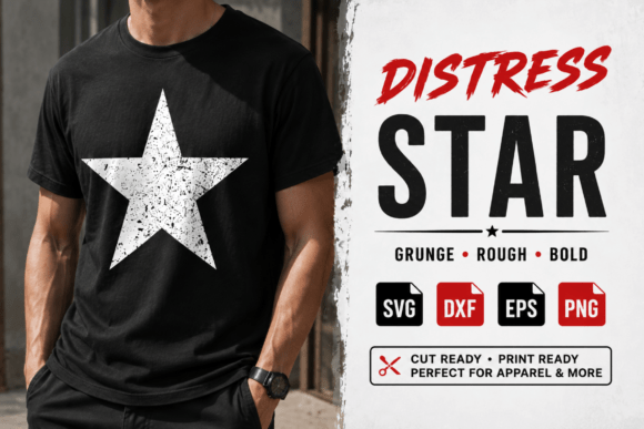 Distressed Star SVG Cut File 02: A Designer’s Review