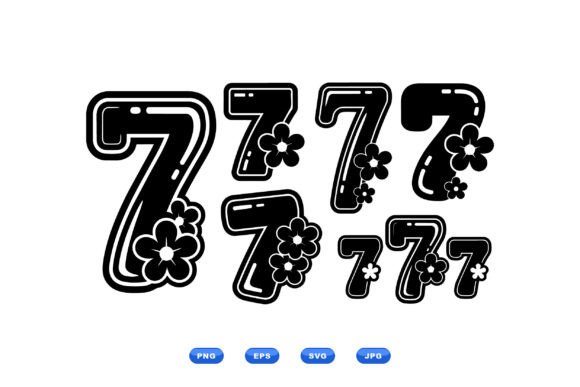 Floral Number Seven SVG Kit Review