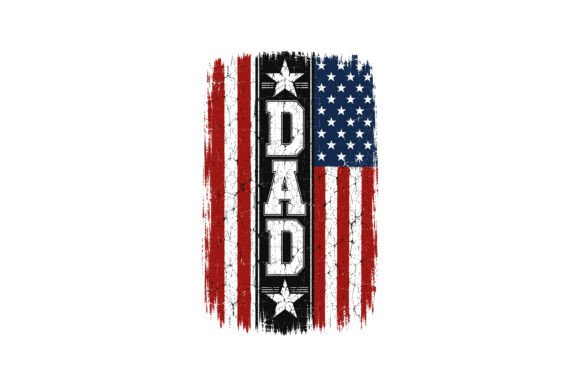 Patriotic Dad USA Flag SVG Review
