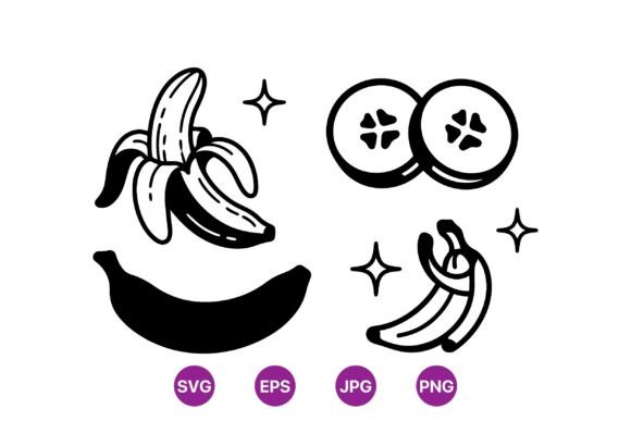 Retro Banana Clipart Review