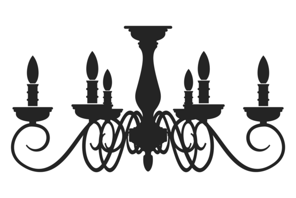 Retro Candelabra Lamp: A Timeless Embroidery Design for Modern Projects