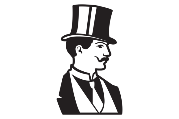 Retro Fashionable Man Emblem Review
