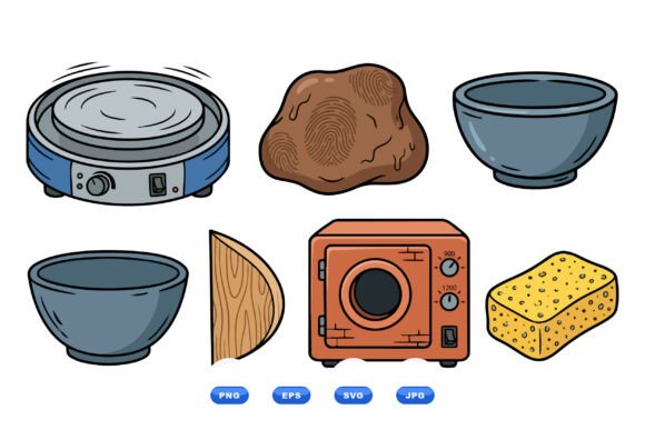 Rustic Cooking Tool Clipart Set Review