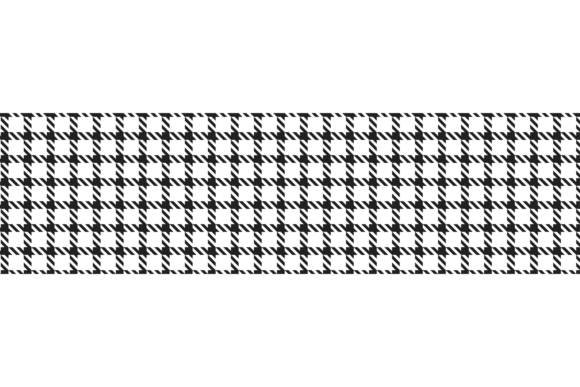 Square Plaid Pattern: Retro Textile Black Ornament Review
