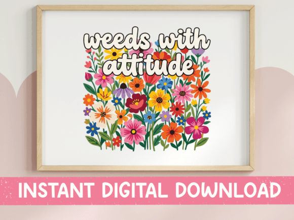 Weeds with Attitude SVG PNG Review